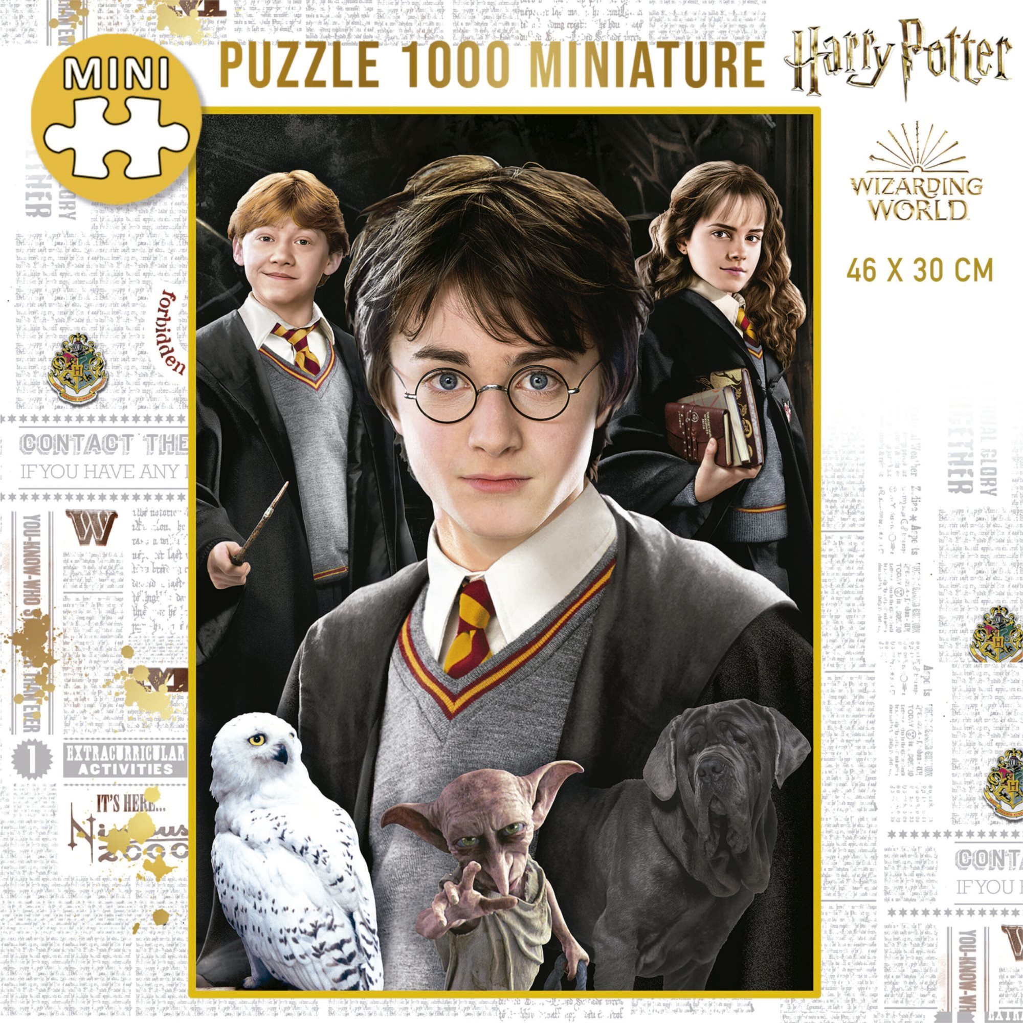 EDUCA Miniaturní puzzle Harry Potter 1000 dílků MAXMAX.cz