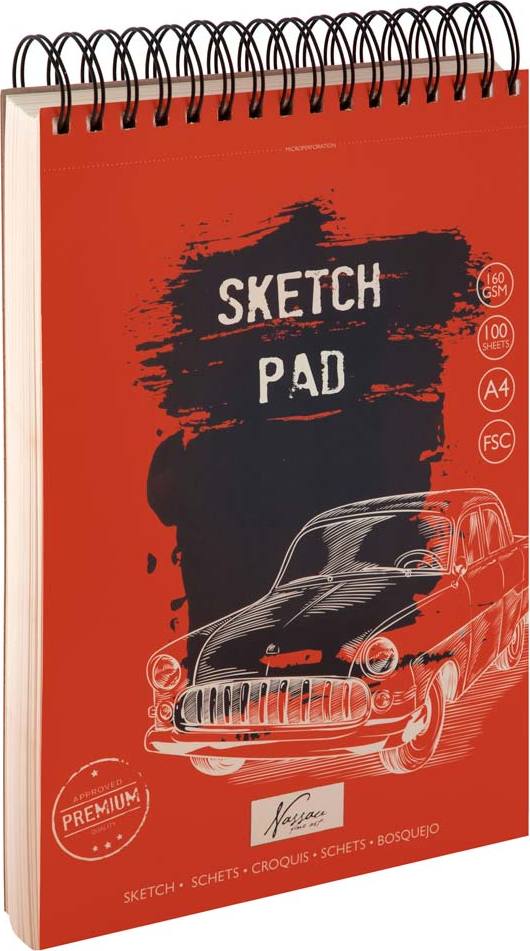 Sketchbook VINTAGE A4 MAXMAX.cz