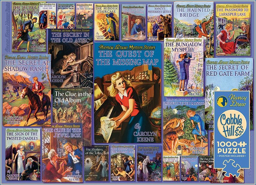 COBBLE HILL Puzzle Vintage Nancy Drew 1000 dílků MAXMAX.cz