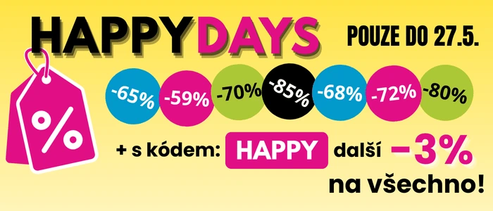 HAPPY DAYS | e-shop MAXMAX.cz