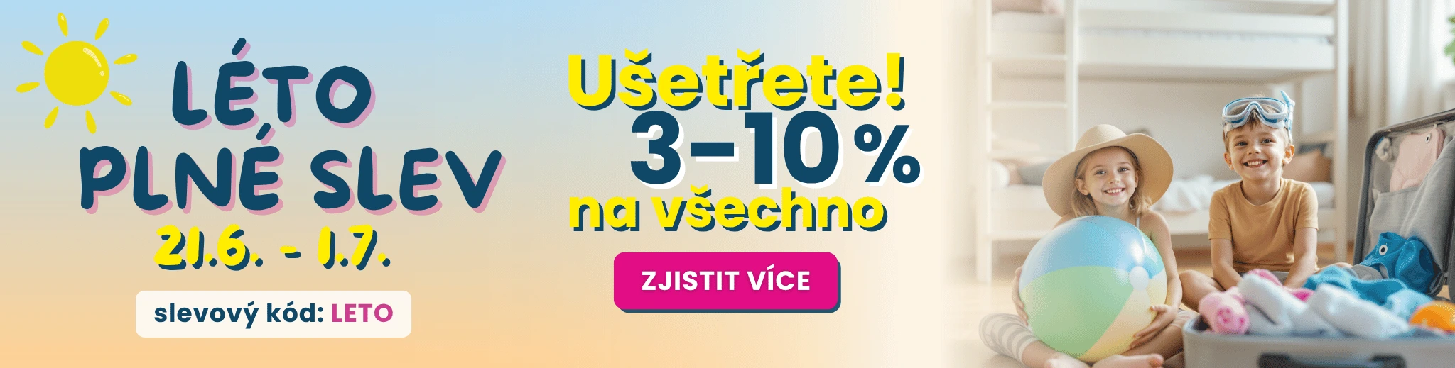 Léto plné slev | e-shop MAXMAX.cz