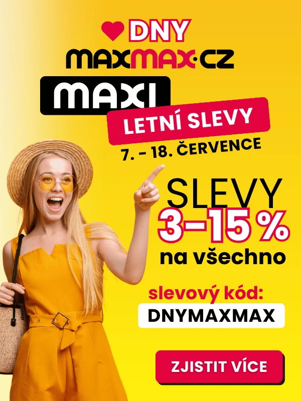 Letní DNY MAXMAX | e-shop MAXMAX.cz