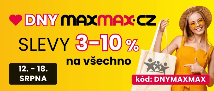 Letní DNY MAXMAX | e-shop MAXMAX.cz