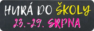 Hurá do školy s MAXMAX | e-shop MAXMAX.cz