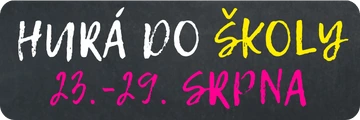 Hurá do školy s MAXMAX | e-shop MAXMAX.cz