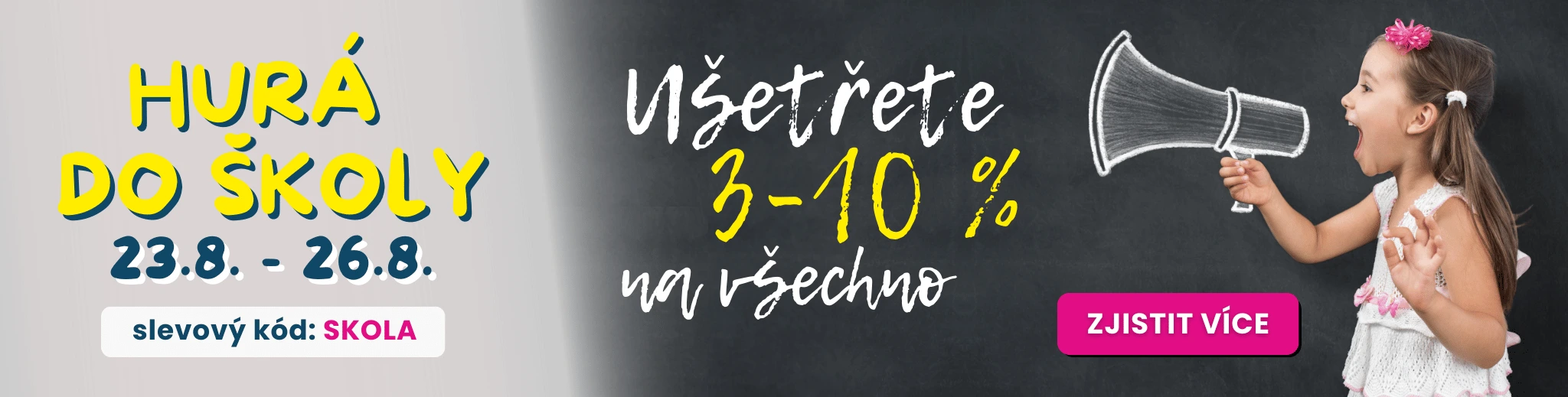 Hurá do školy s MAXMAX | e-shop MAXMAX.cz