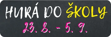 Hurá do školy s MAXMAX | e-shop MAXMAX.cz
