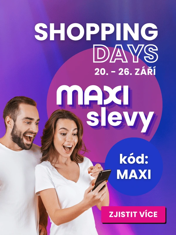 SHOPPING DAYS na MAXMAX.cz | Nakupujte ještě výhodněji