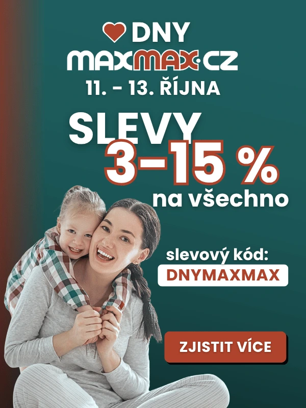 Slevové DNY MAXMAX.cz | Nakupujte ještě výhodněji