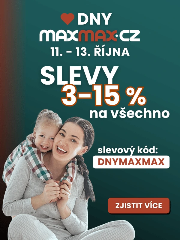 Slevové DNY MAXMAX.cz | Nakupujte ještě výhodněji