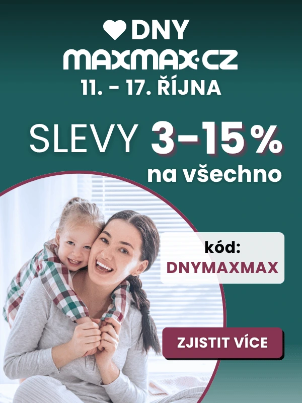 Slevové DNY MAXMAX.cz | Nakupujte ještě výhodněji