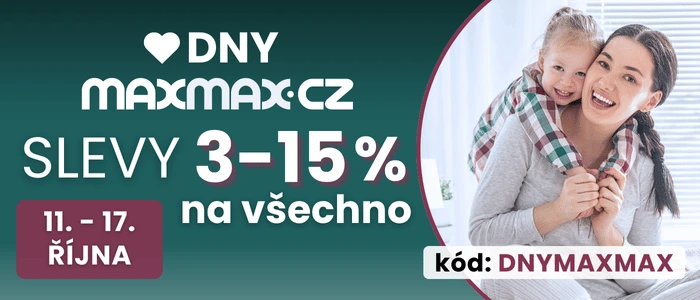 Slevové DNY MAXMAX.cz | Nakupujte ještě výhodněji
