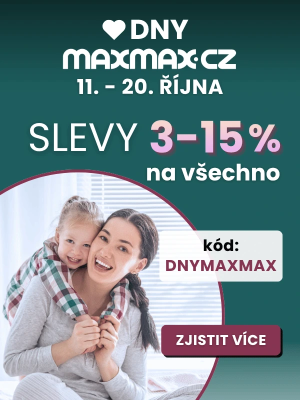 Slevové DNY MAXMAX.cz | Nakupujte ještě výhodněji