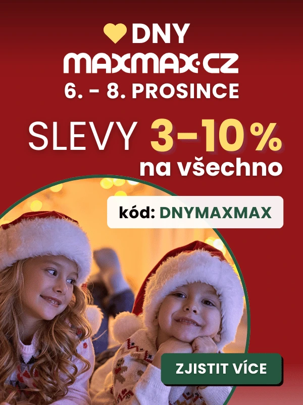 Vánoční DNY MAXMAX.cz | Sleva na celý sortiment!