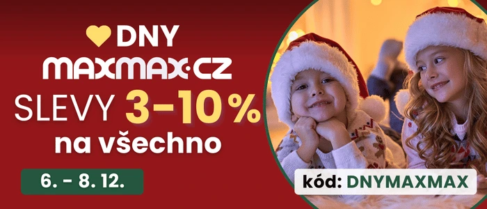 Vánoční DNY MAXMAX.cz | Sleva na celý sortiment!