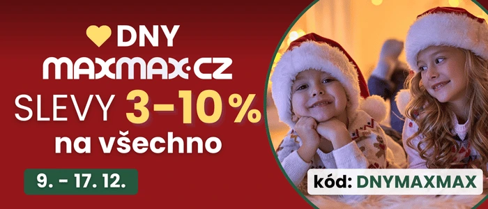 Vánoční DNY MAXMAX.cz | Sleva na celý sortiment!