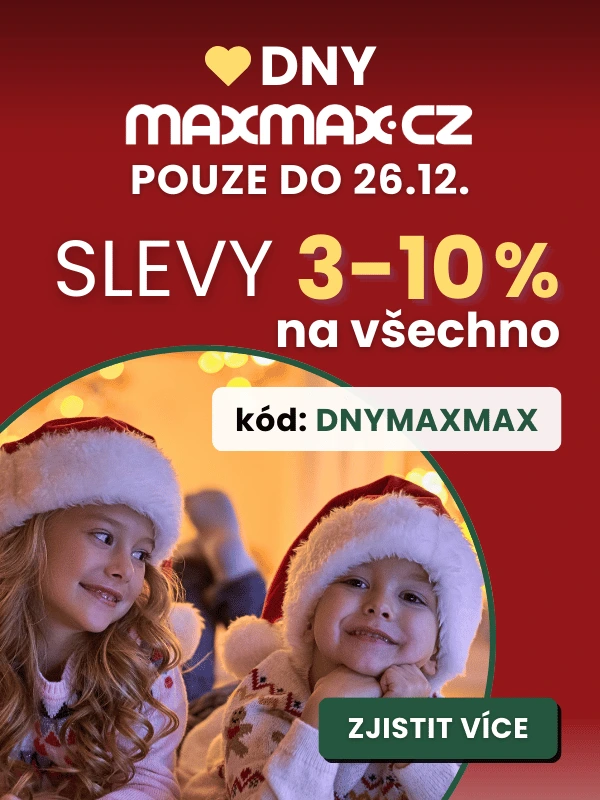 Vánoční DNY MAXMAX.cz | Sleva na celý sortiment!