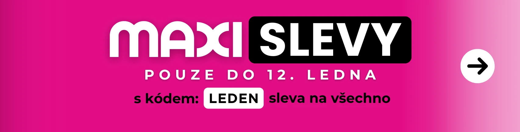 Novoroční MAXI SLEVY | MAXMAX.cz