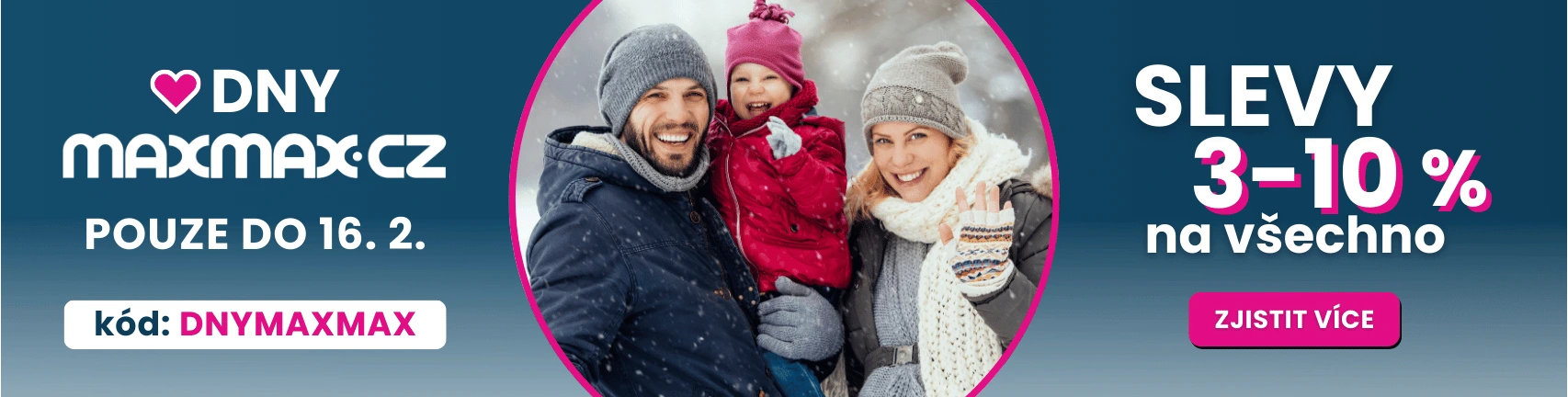 Slevové DNY MAXMAX.cz | vytvořte si domov, kde se budete cítit skvěle