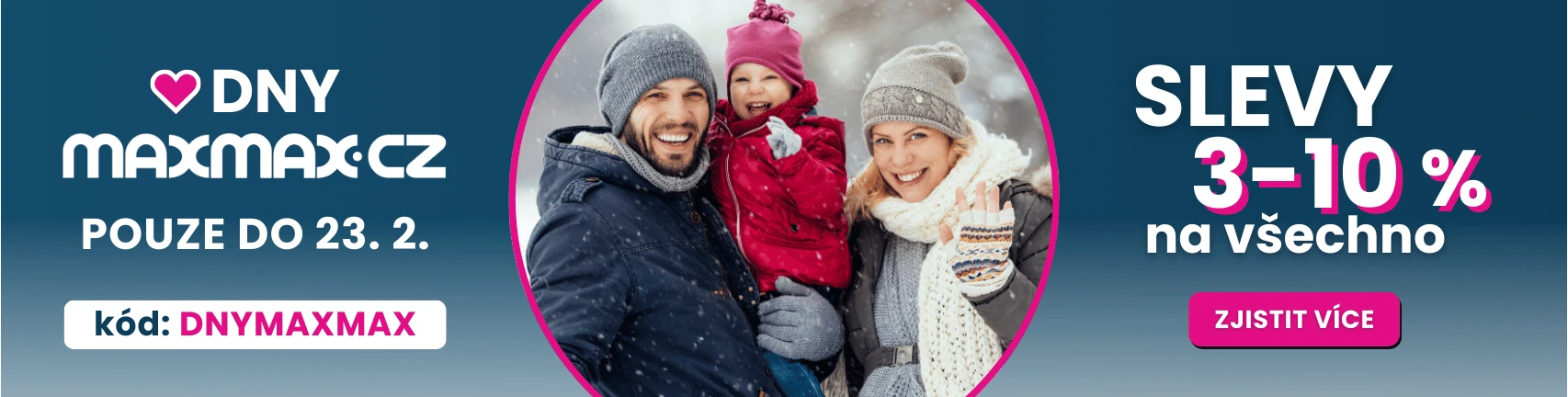 Slevové DNY MAXMAX.cz | vytvořte si domov, kde se budete cítit skvěle