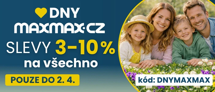 Slevové DNY MAXMAX.cz | vytvořte si domov, kde se budete cítit skvěle