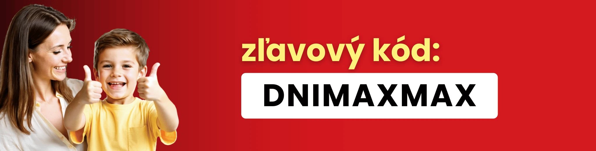 Zľavový kód | e-shop MAXMAX.sk