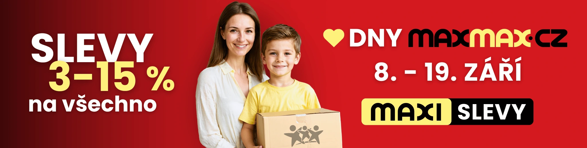 DNY MAXMAX.cz | Nakupujte ještě výhodněji