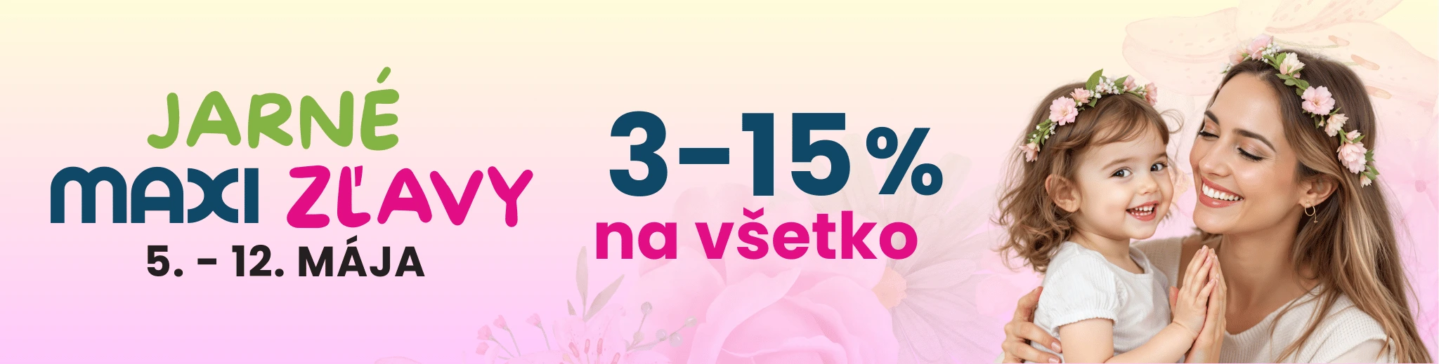 Jarné MAXI ZĽAVY | Nakupujte výhodne