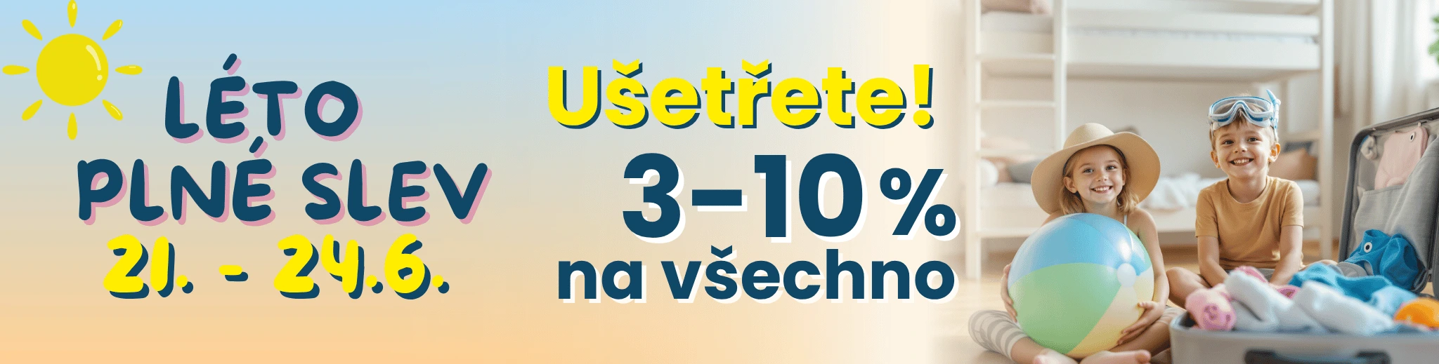 Léto plné slev na MAXMAX.cz | Nakupujte ještě výhodněji
