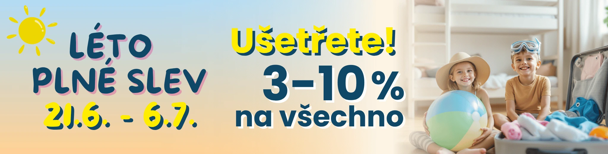 Léto plné slev na MAXMAX.cz | Nakupujte ještě výhodněji