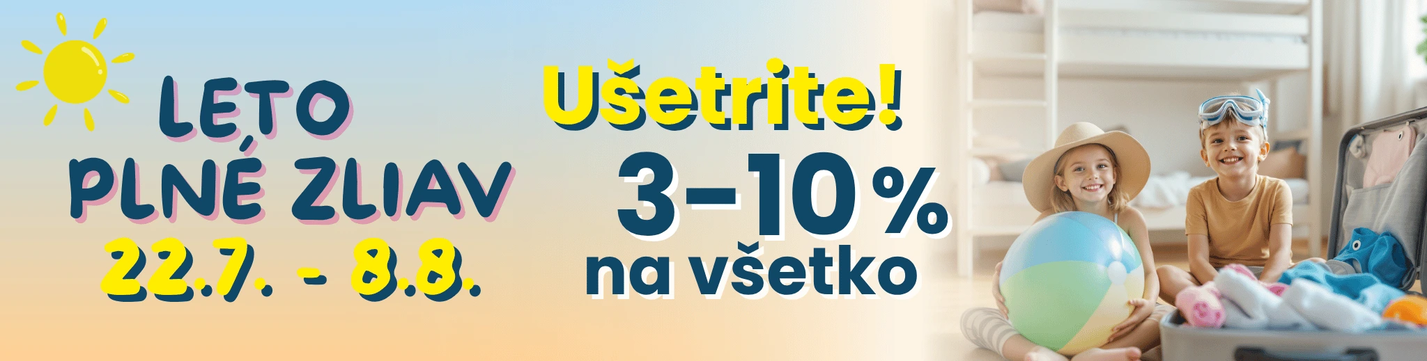 Leto plné zliav na MAXMAX.sk | Nakupujte ešte výhodnejšie