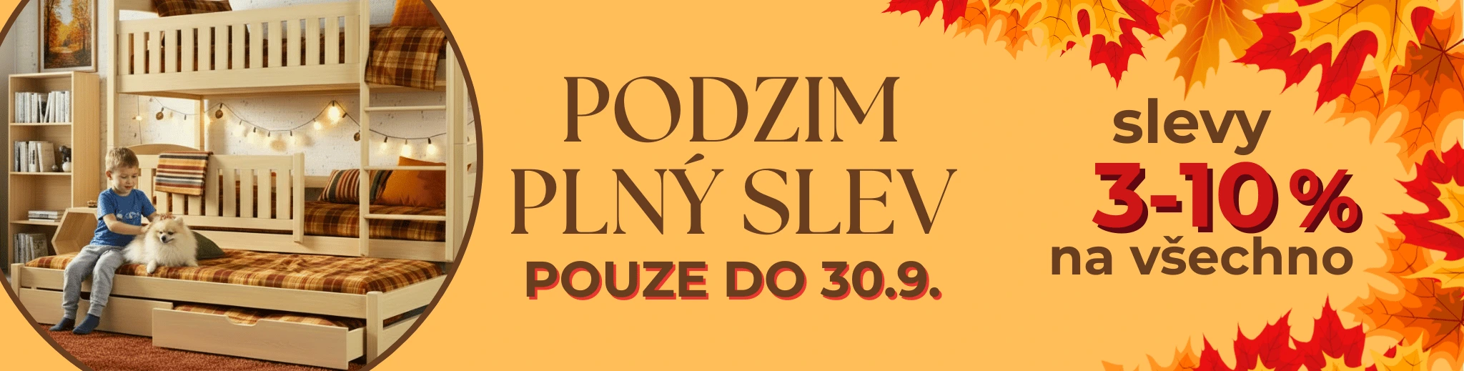 Podzim plný slev na MAXMAX.cz | Nakupujte ještě výhodněji