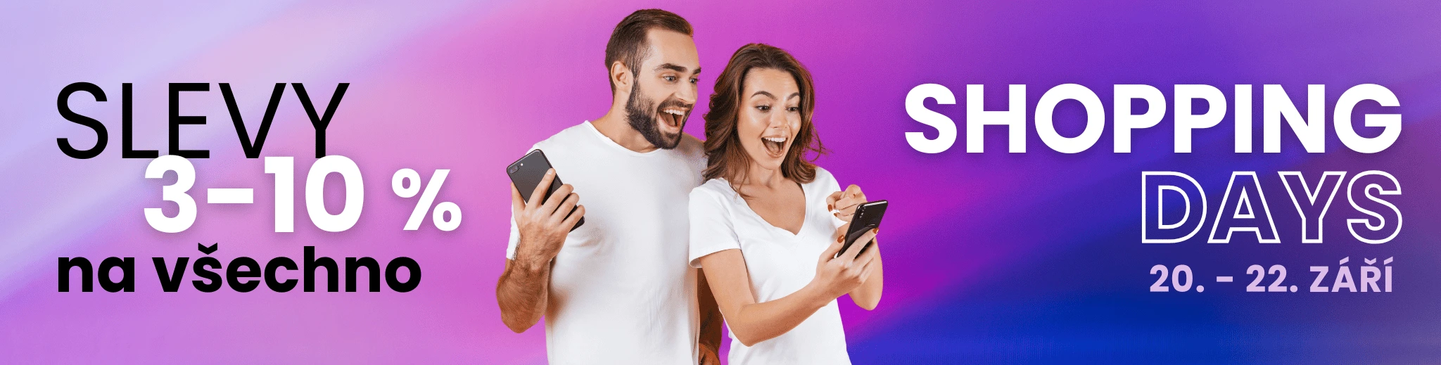 SHOPPING DAYS na MAXMAX.cz | Nakupujte ještě výhodněji