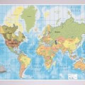 Samolepky mapa světa