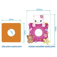 Samolepky POD VYPÍNAČE - rozměry