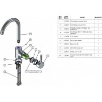 Dřezová baterie ULTRA-33 Bronzová