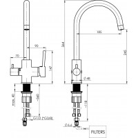 Dřezová baterie ULTRA-32