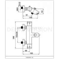 Vanová termostatická baterie THERMO 10