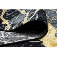 Kusový koberec Gloss 529A 82 3D mramor black/grey