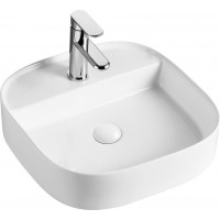 Keramické umyvadlo na desku GRINZA 45×45×11 cm