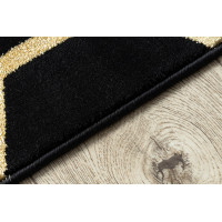 Kusový koberec Gloss 407C 86 glamour black/gold
