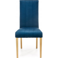 Jídelní židle DIAMOL 3 - modrá / dub medový