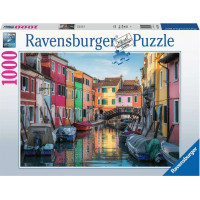 RAVENSBURGER Puzzle Burano, Itálie 1000 dílků