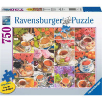 RAVENSBURGER Puzzle Čas na čaj XL 750 dílků