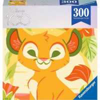 RAVENSBURGER Puzzle Disney 100 let: Simba 300 dílků