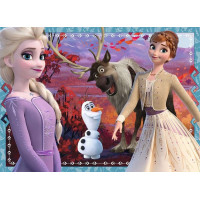 RAVENSBURGER Puzzle Ledové království 2: Osud čeká 4x42 dílků