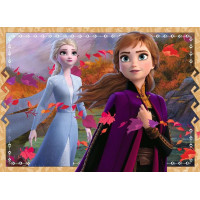 RAVENSBURGER Puzzle Ledové království 2: Osud čeká 4x42 dílků