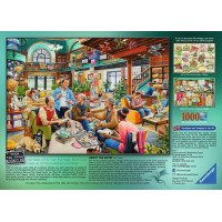 RAVENSBURGER Puzzle Knižní klub Turn the Page 1000 dílků