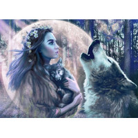 RAVENSBURGER Puzzle Kouzlo měsíčního svitu 1000 dílků