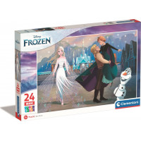 CLEMENTONI Puzzle Ledové království 2 MAXI 24 dílků